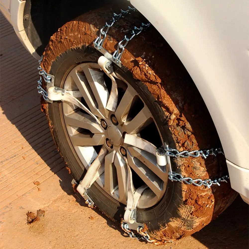 1 шт. автомобильная цепь для снега противоскользящие износостойкие болотные