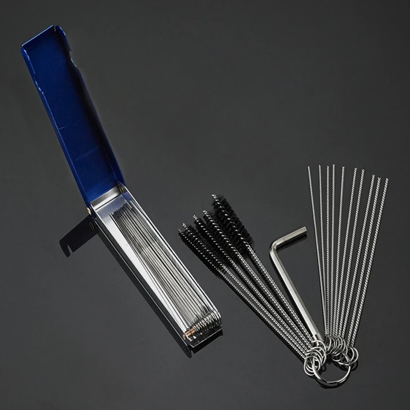 

Carburetors Cleaning Tool Kit Carbon Dirt Jet Remove Cleaner for Motorcycle ATV