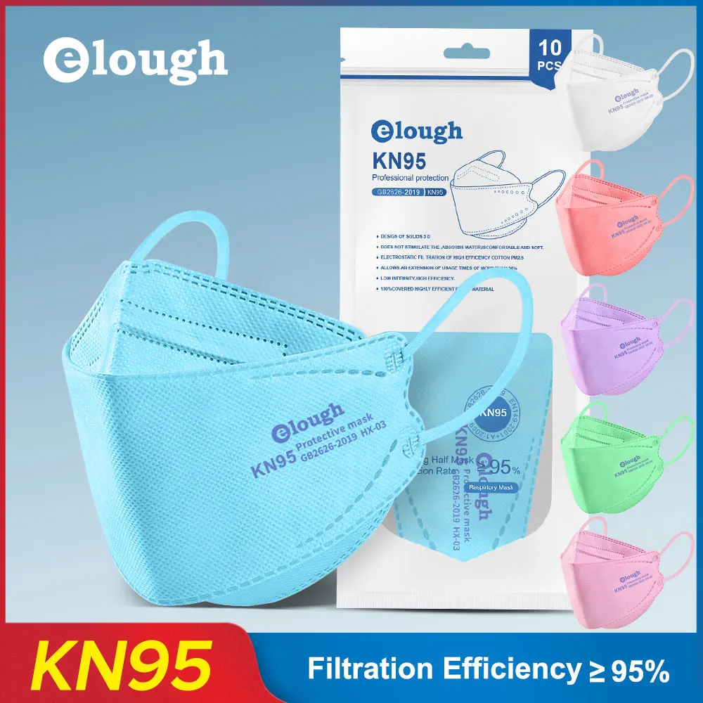 

KN95 Mascarillas FPP2 Colores KN95 маски 4 Слои маска для лица для взрослых фильтр FFP2mask защитный Mascherina FFPP2 рыбы маска FFP3