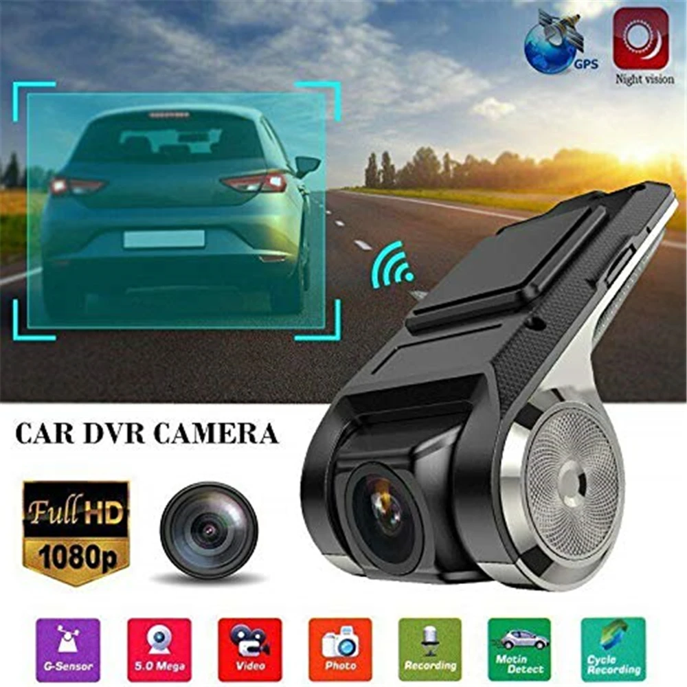 HD Full Car DVR 2MP камера Автомобильный видеорегистратор ADAS Dashcam android регистратор ночная