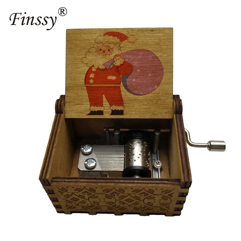21 разная модель творческий деревянная музыкальная шкатулка ретро Деревянная