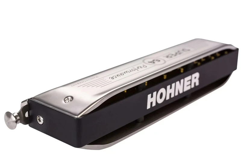 Новинка 2018 Немецкая оригинальная Губная гармошка HOHNER Super 64 Chromonica C Key гармоника