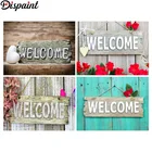 Набор для алмазной вышивки цветы, буквы, пейзаж