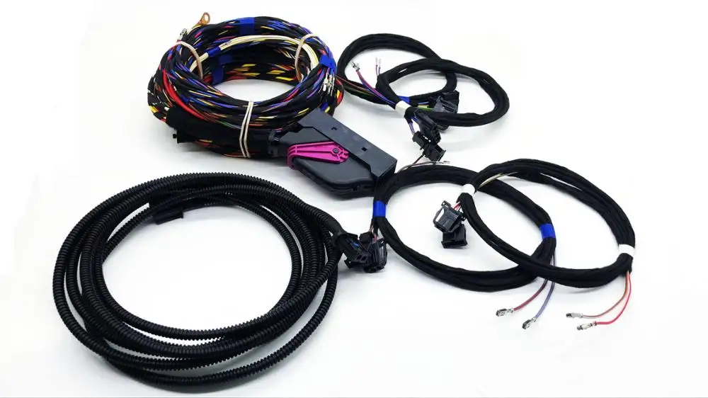 Установка обновления Dynaudio System провод для акустики кабель VW MQB Tiguan L