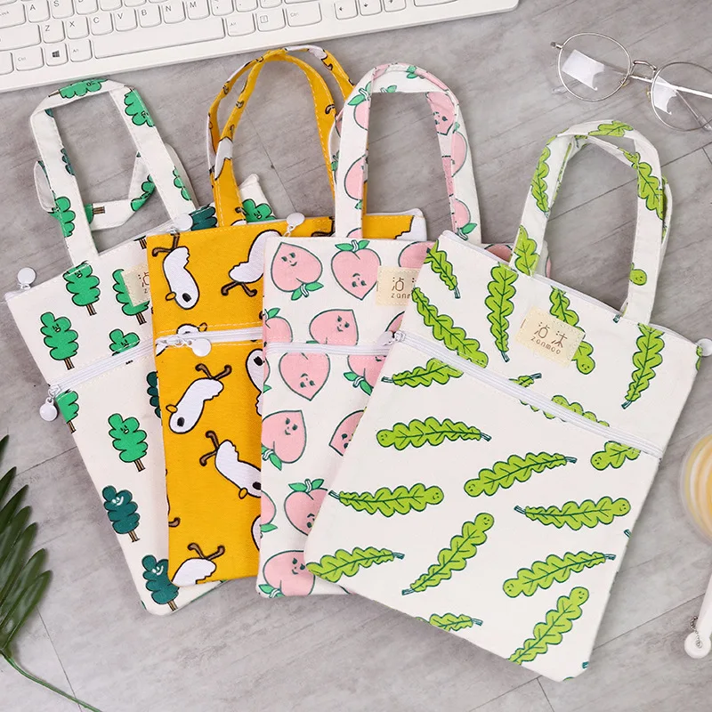 

Cartoon Printed Handbag Casual Tote School Women Single Shoulder Shopping Bag Fashion Female Beach Bag Travel Organizer Bag