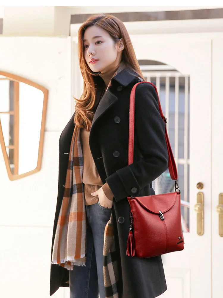 

Designer Luxury Women Bags Ladies Handbags Female Crossbody Bags for Women 2021 Leather Shoulder Bag Messenger Bags Sac A Main