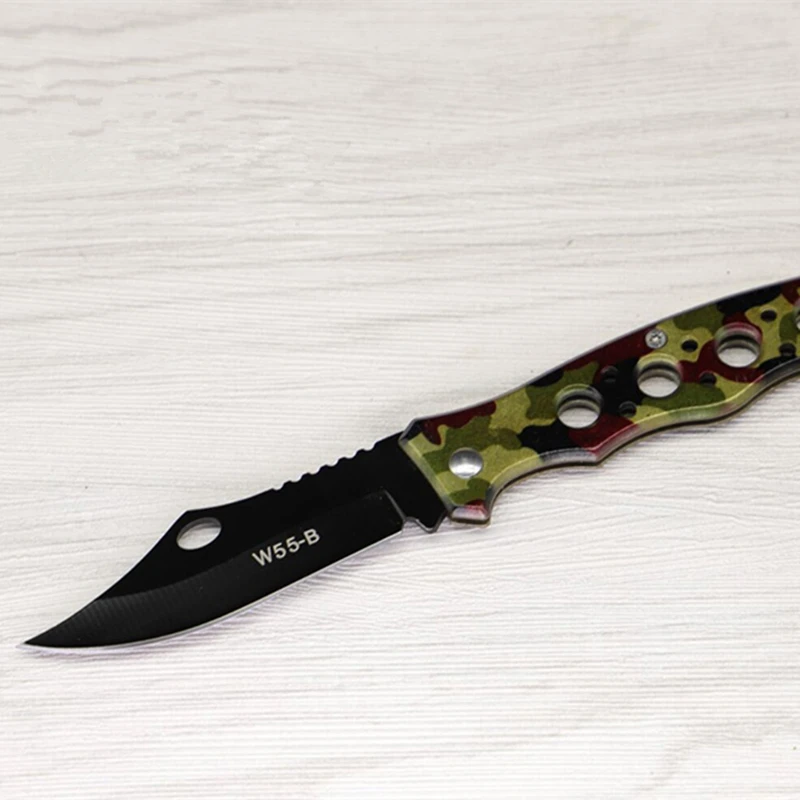 Складной карманный нож Karambit для кемпинга выживания мини с ручкой фруктов