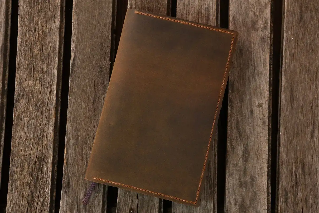 Состаренная кожаная обложка портфель для большего размера moleskine классический ноутбук/большой moleskine кожаный чехол