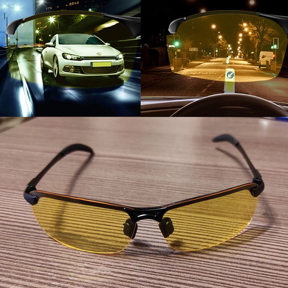 

High-end Night sight Driving Glasses Day and night Glasses Light Weight UV400 Protection Driving Glasses