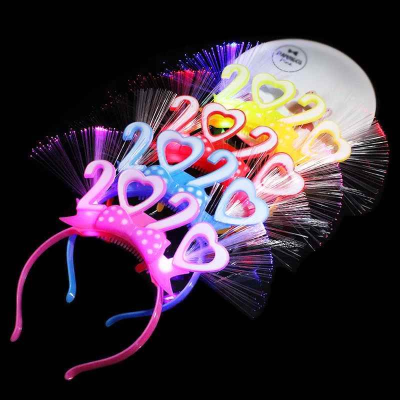 1 шт. Led очки светящийся светильник подарок светящаяся головная повязка