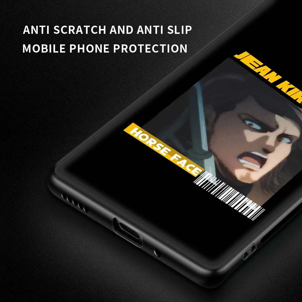 

Case For Samsung M31 Case 6.4" Soft Silicon Tpu Cover For Galaxy M30s M51 M31s Phone Shell Bumper Attack On Titan Levi Ackerman