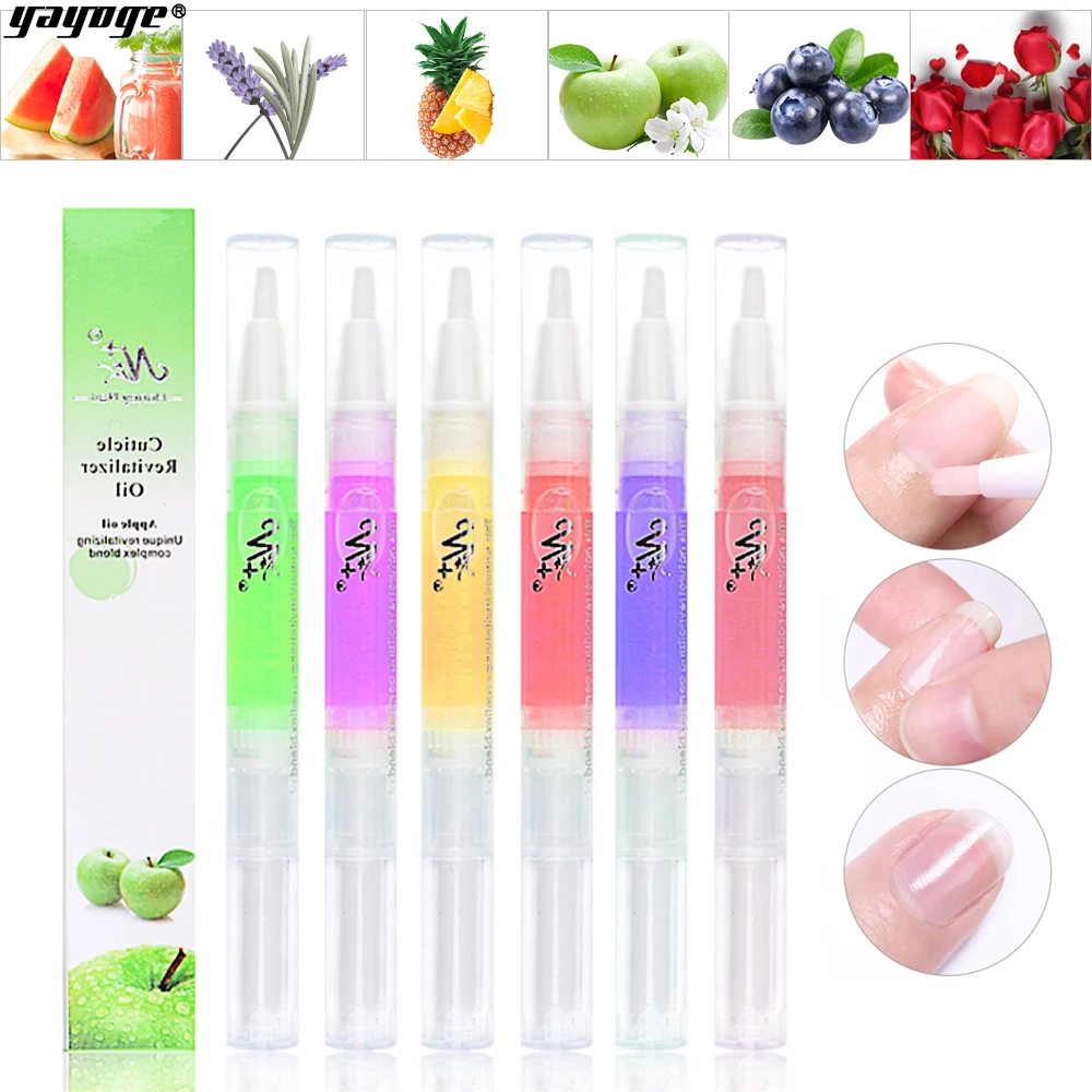 6 мл питательная масляная ручка для ногтей ухода за ногтями 8 ароматов