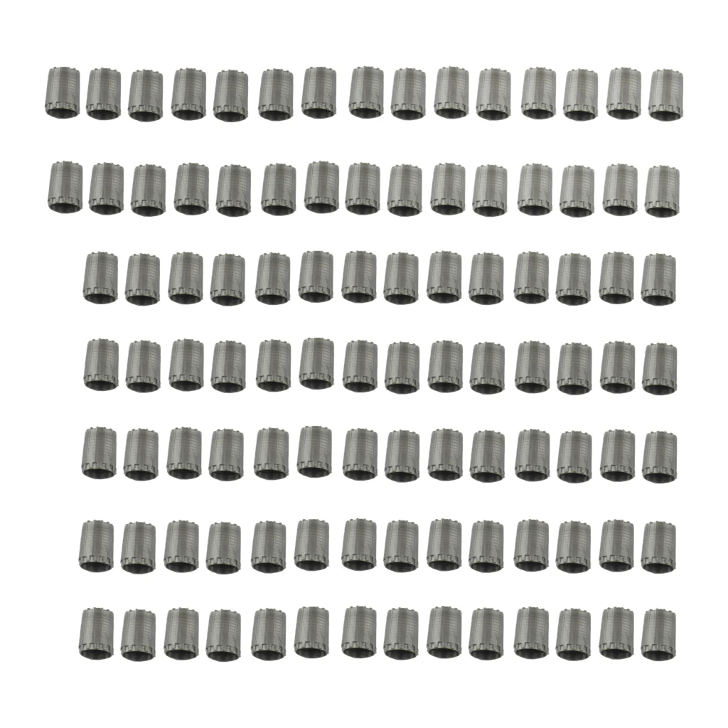 

100x Standard Nylon Rubber TPMS Valve Cap For Car Motorcycle Truck