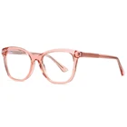 Женские очки в стиле ретро Reven, большие прозрачные оправы для очков кошачий глаз, пластиковые весенние 3504