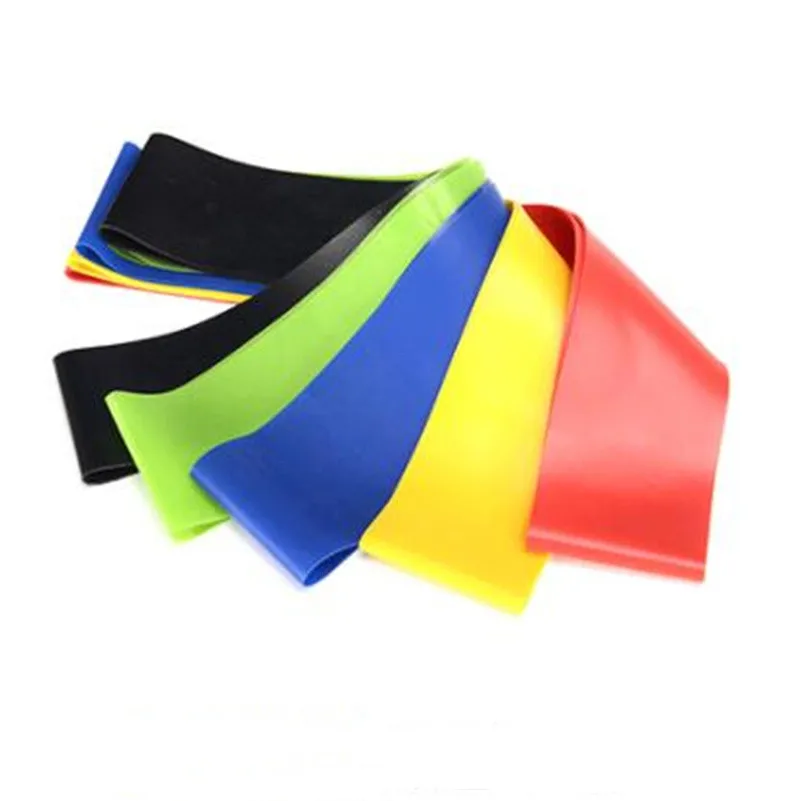 Эспандер резиновый для занятий спортом эластичная резиновая лента йогой