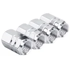 Колпачки для шток клапана шины автомобиля, 4 шт., алюминиевые непромокаемые колпачки для клапанов, колпачки для автомобильных колес, колпачки для выноса шины