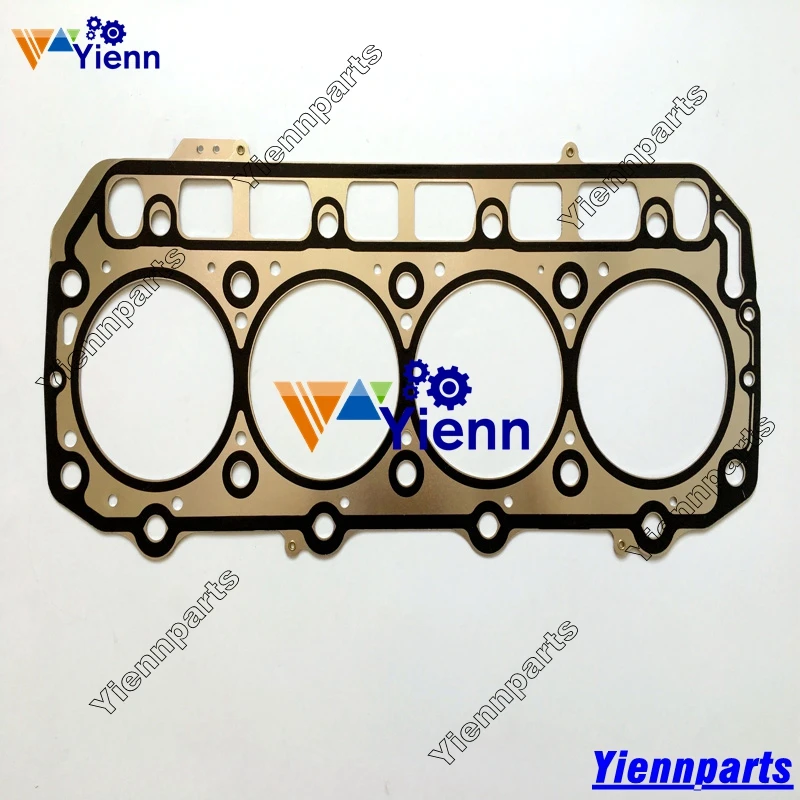 

Для Yanmar 4TNV98 4TNV98-VNS 4TNV98-ENWI прокладка головки цилиндра для Yanmar 4TNV98 тракторный погрузчик с бортовым поворотом запчасти для ремонта