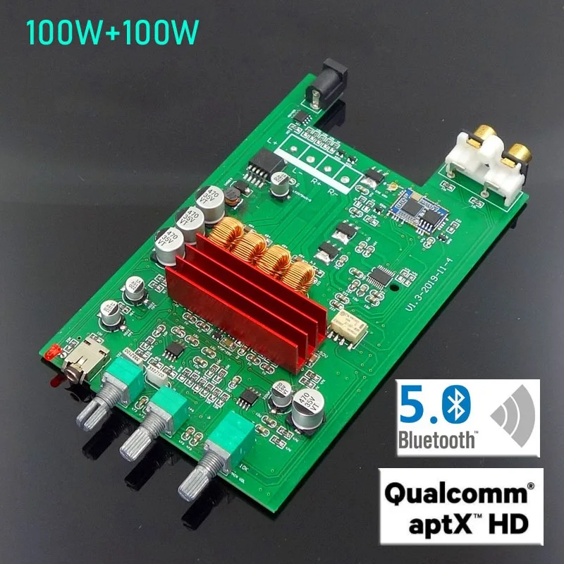 

Digital Amplifier Board 100W * 2 Bluetooth 5.0 Parts Model Accessory