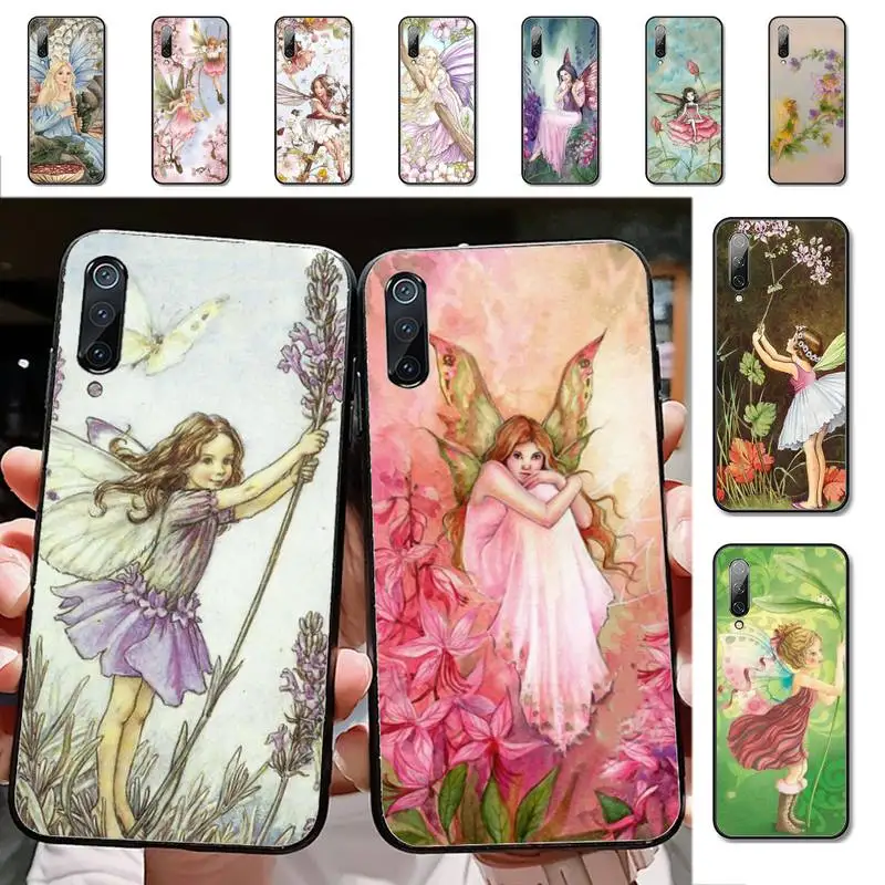 

Yinuoda Beautiful Flower Fairy Illustration Phone Case for Xiaomi mi 5 6 8 9 10 lite pro SE Mix 2s 3 F1 Max2 3