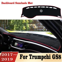 car center console sun visor pad for trumpchi gs8 2017 2018 2019 dashboard carpet uv proof non slip mat the interior accessories