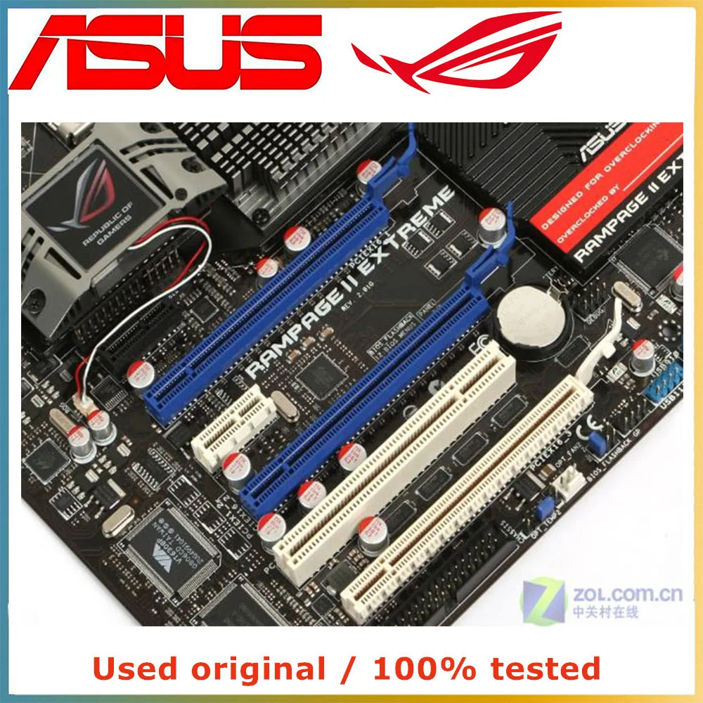 Для процессора Intel X58 LGA 1366 для ASUS Rampage III Extreme материнская плата компьютерная