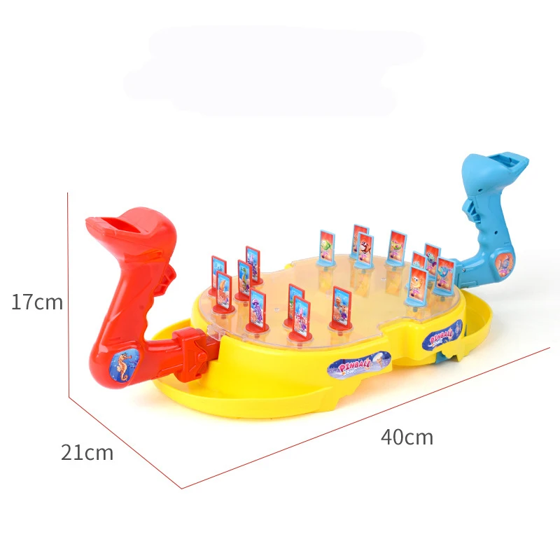 

New Kids Battle Game Marbles Sea Card Battles Interactive Marbles Board Party Game Educational Toys for Children Gifts