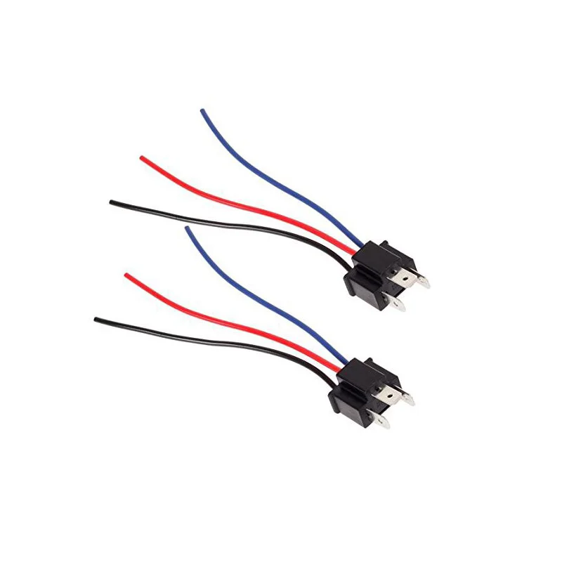 9003 H4 гнездо для лампы штекер разъем жгута проводов свиной хвост фар