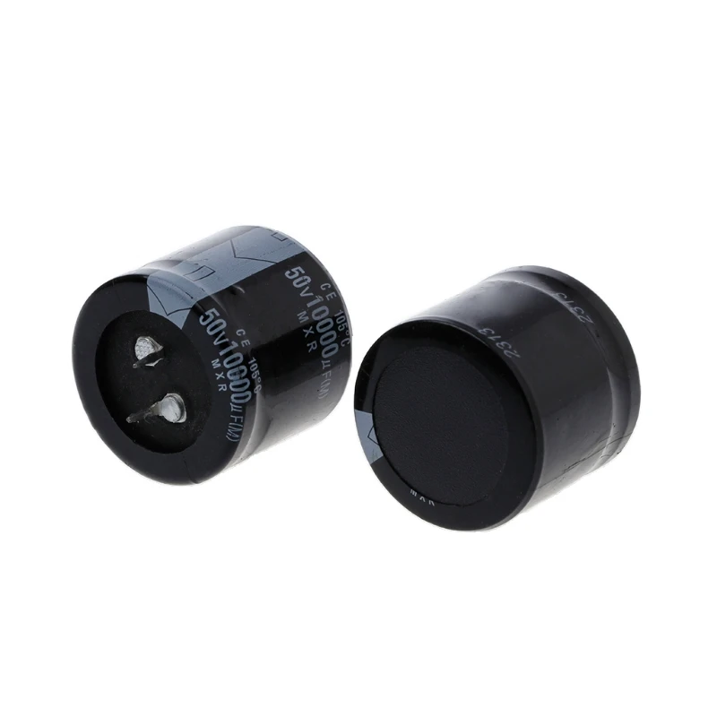 2 шт. алюминиевый электролитический радиальный конденсатор N1HF 10000 мкФ 50