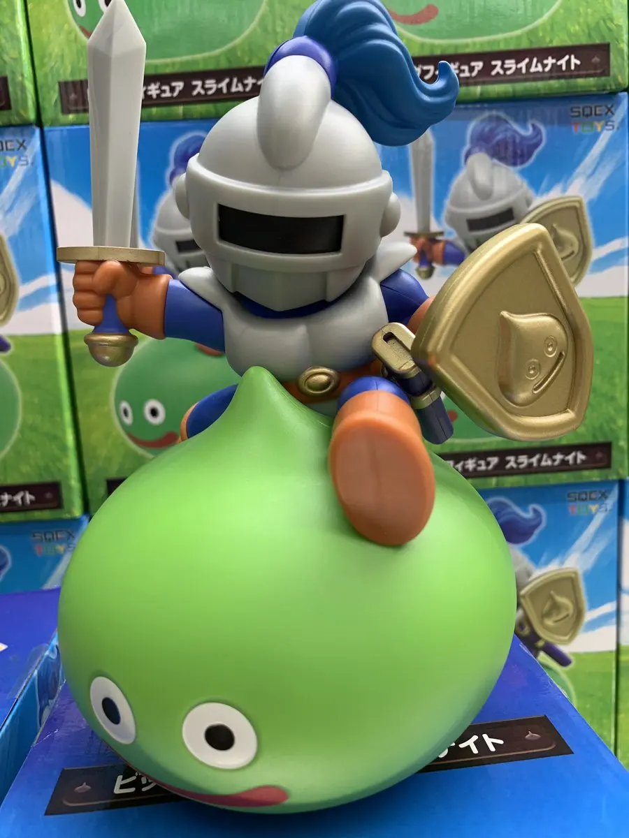 Экшн-фигурка Dragon Quest Doragon Kuesuto Restless Armour SLIME Knight Oirinal Loose 20 см из ПВХ кукла Игрушечная