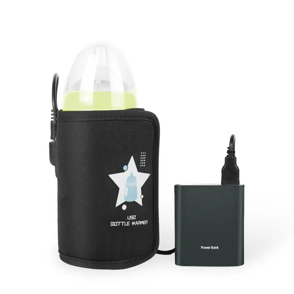 USB зарядка Детская Бутылочка с подогревом Изолированные сумки Портативная сумка