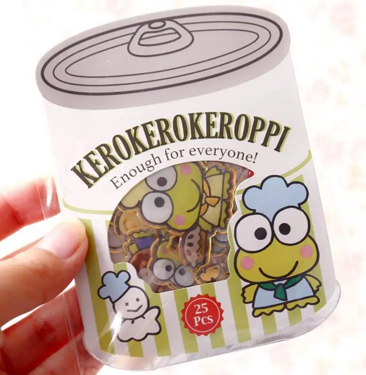1 упаковка новые милые консервированные наклейки Sanrio серии наклейки "Мелодия" Дневник этикетка наклейка s Декор Скрапбукинг DIY стикер s игрушка подарок - Цвет: 1