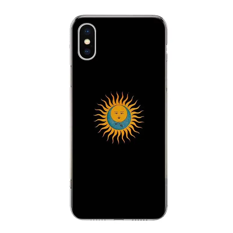 Чехол для телефона с изображением Золотой Луны и солнца Iphone 13 12 11 Pro 7 8 6 6S Plus + X XS MAX