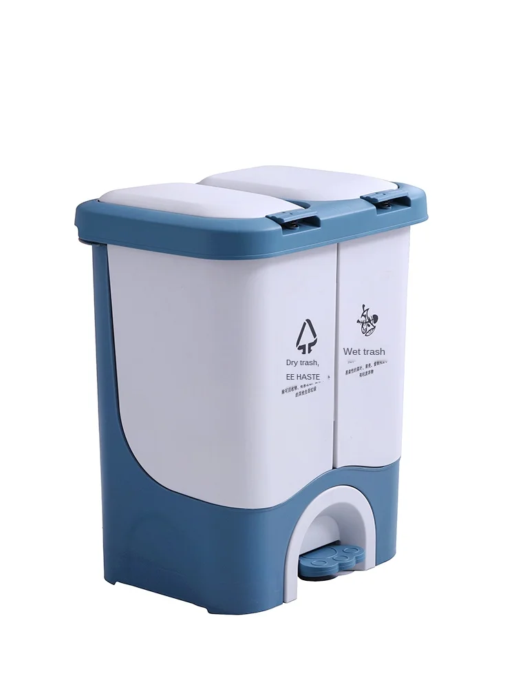 

Household classification Garbage bins Wet dry Garbage Double bins Foot cover with lid Increase capacity Reinforce barrel body
