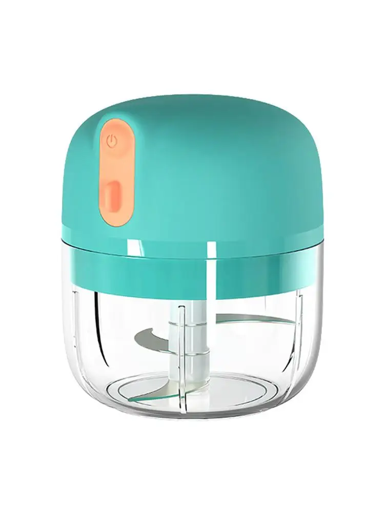 

Electric Mini Garlic Chopper - 60W Power Food Vegetable Chopper 250ML Mini Chopper For Garlic Vegetable Onion And Ginger