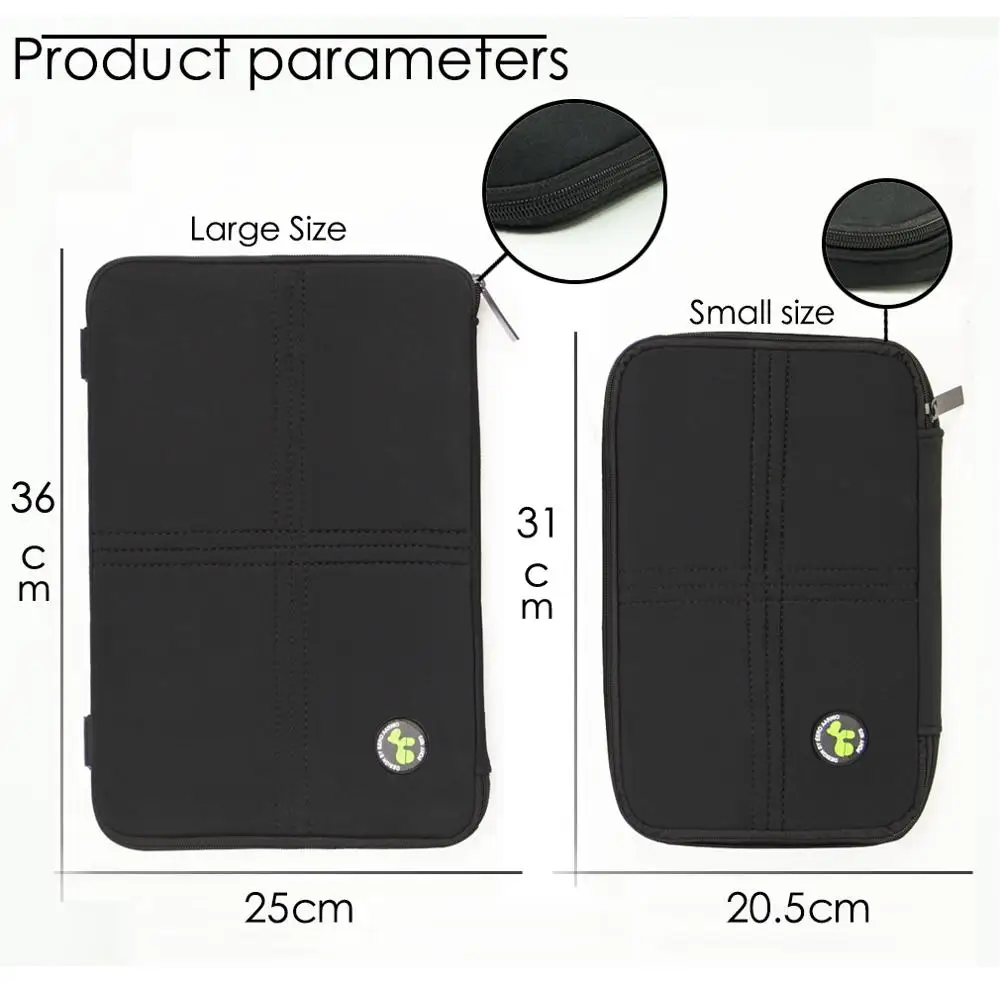 Водонепроницаемый Органайзер цифровая сумка для хранения iPad планшета зарядные
