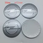 Авто-Стайлинг 4 шт. 56 мм 65 мм Центральная втулка колеса автомобиля крышки декоративные Стикеры для Защитные чехлы для сидений, сшитые специально для Opel Astra H G J Corsa Insignia Antara Meriva Zafira