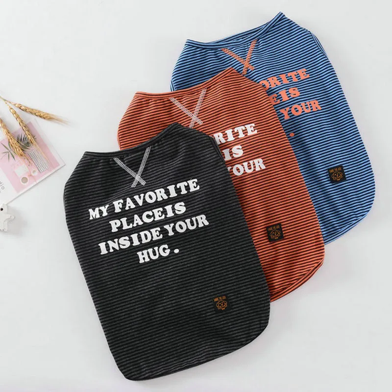 Полосатая одежда для домашних животных классический костюм собак наряд