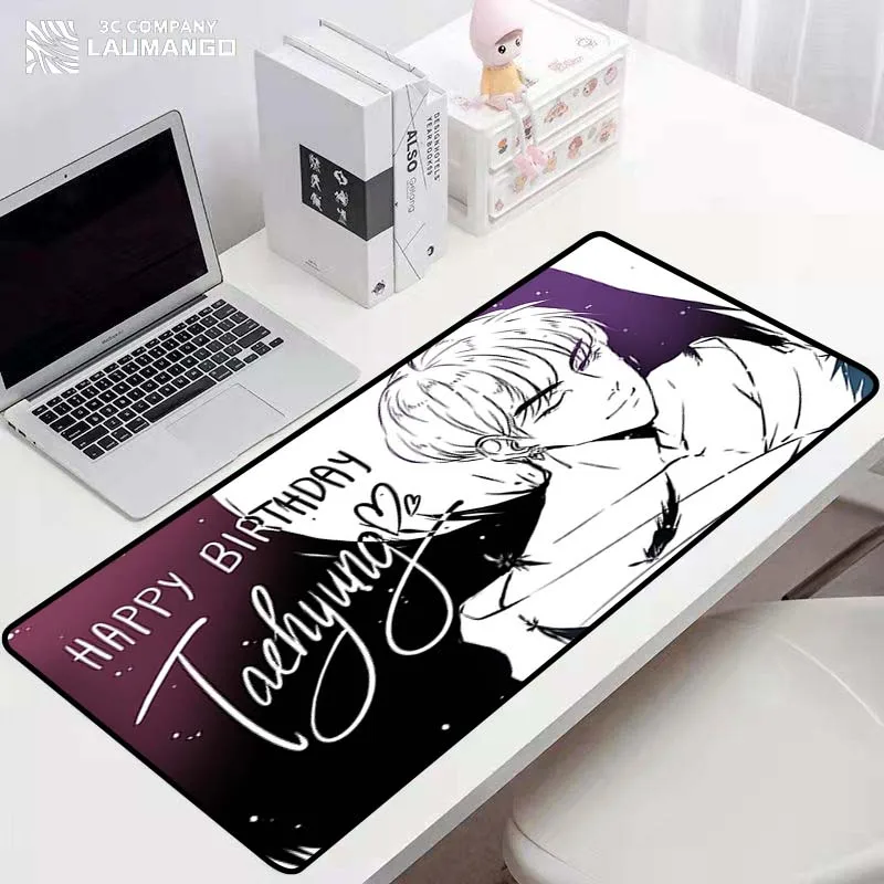 

BL Alex Mouse Pad Kawaii Accessories Non-slip Mat Pc Mats Computer Mousepad Gamer Carpet Mausepad Gaming Laptop Keyboard Anime