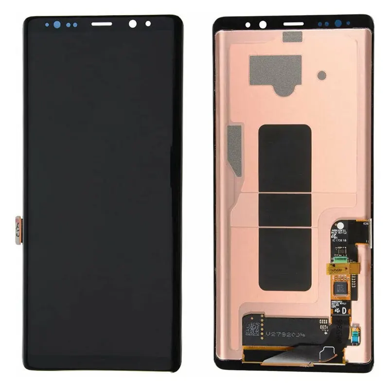 Pantalla t&aacute;ctil LCD para Samsung NOTE 8, accesorio 100% Original, nuevo-0