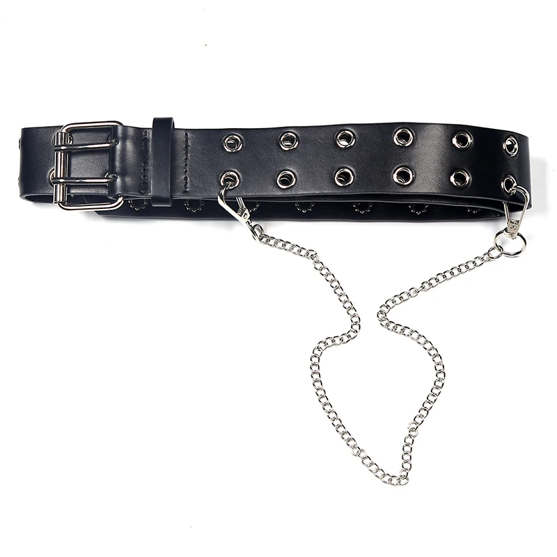 

New Summer Jeans Women Trousers Female Vintage Loose High Waist Wide Leg Pants Straight Hole Gradient Color Washed Cowboy Chain