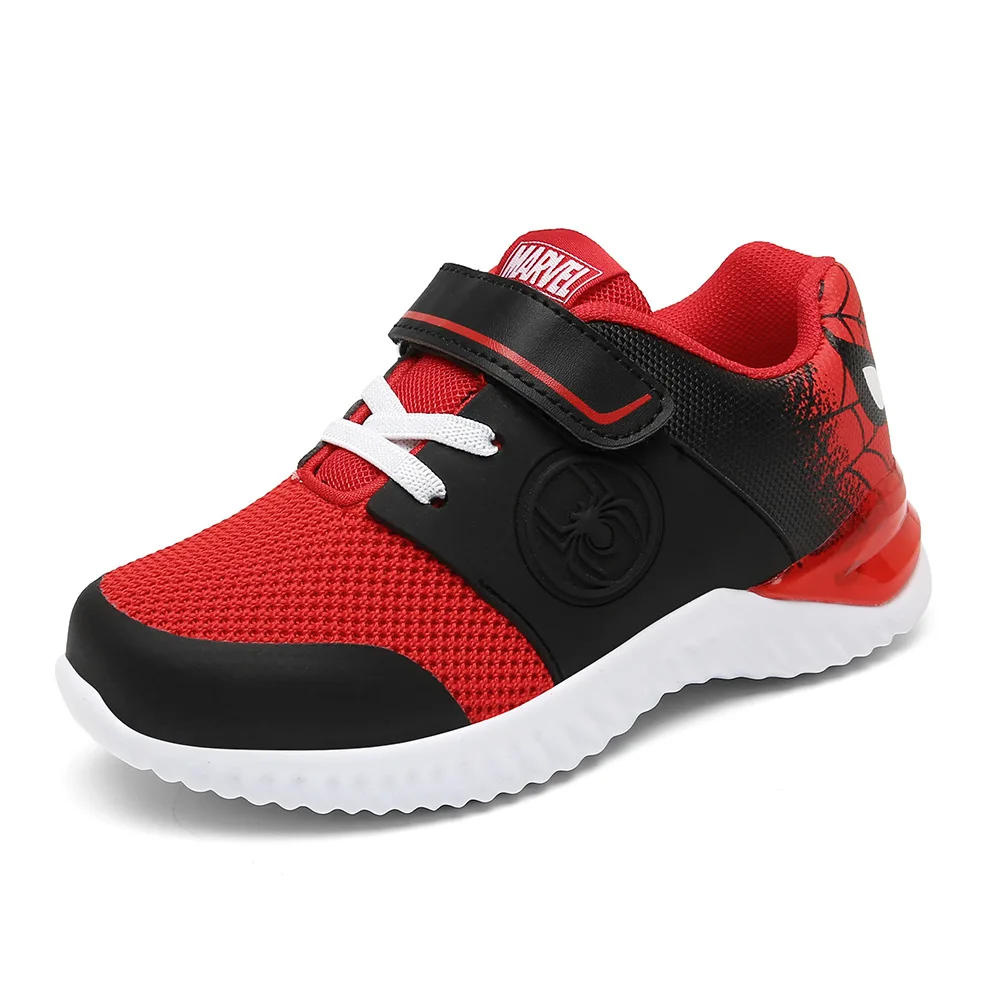 Туфли детские с мультяшным принтом Человек-паук Нескользящие дышащие | Мать и