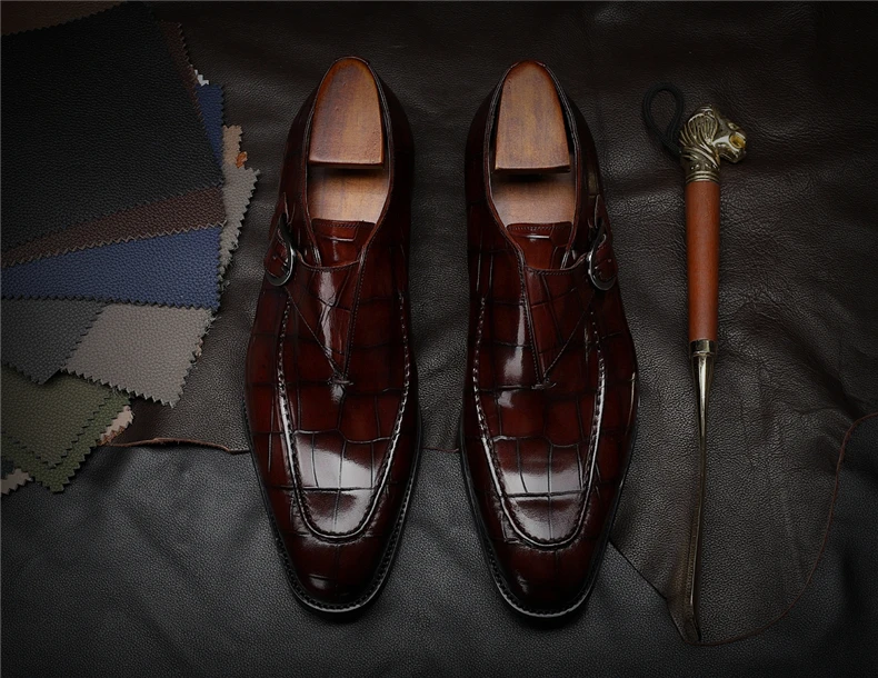 Мужские кожаные туфли; модельные туфли в деловом стиле; мужские брендовые туфли из натуральной воловьей кожи; Черные слипоны; свадебные мужские туфли; Phenkang