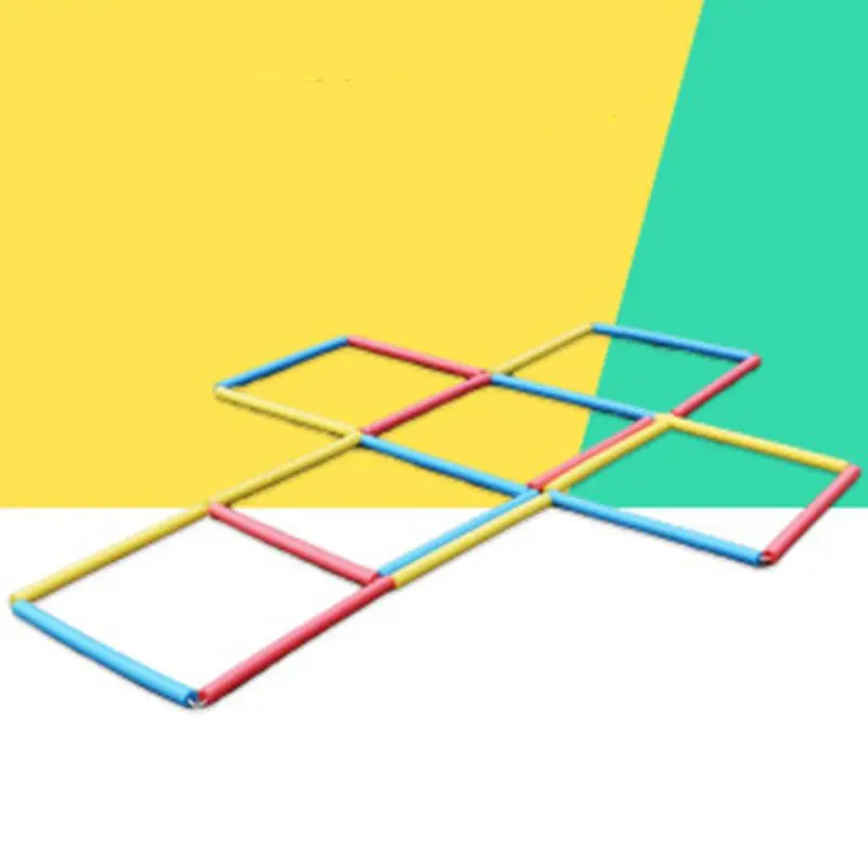 

Kindergarten Sports Jumping Lattice Hopscotch Game Toys Children's Sense Train B36E