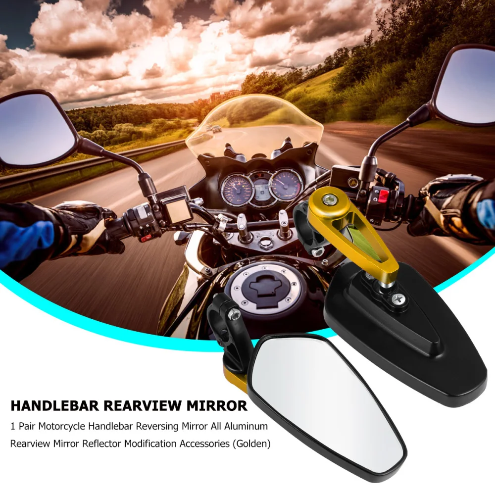1 пара мотоциклетные зеркала заднего вида из алюминия аксессуары для модификации