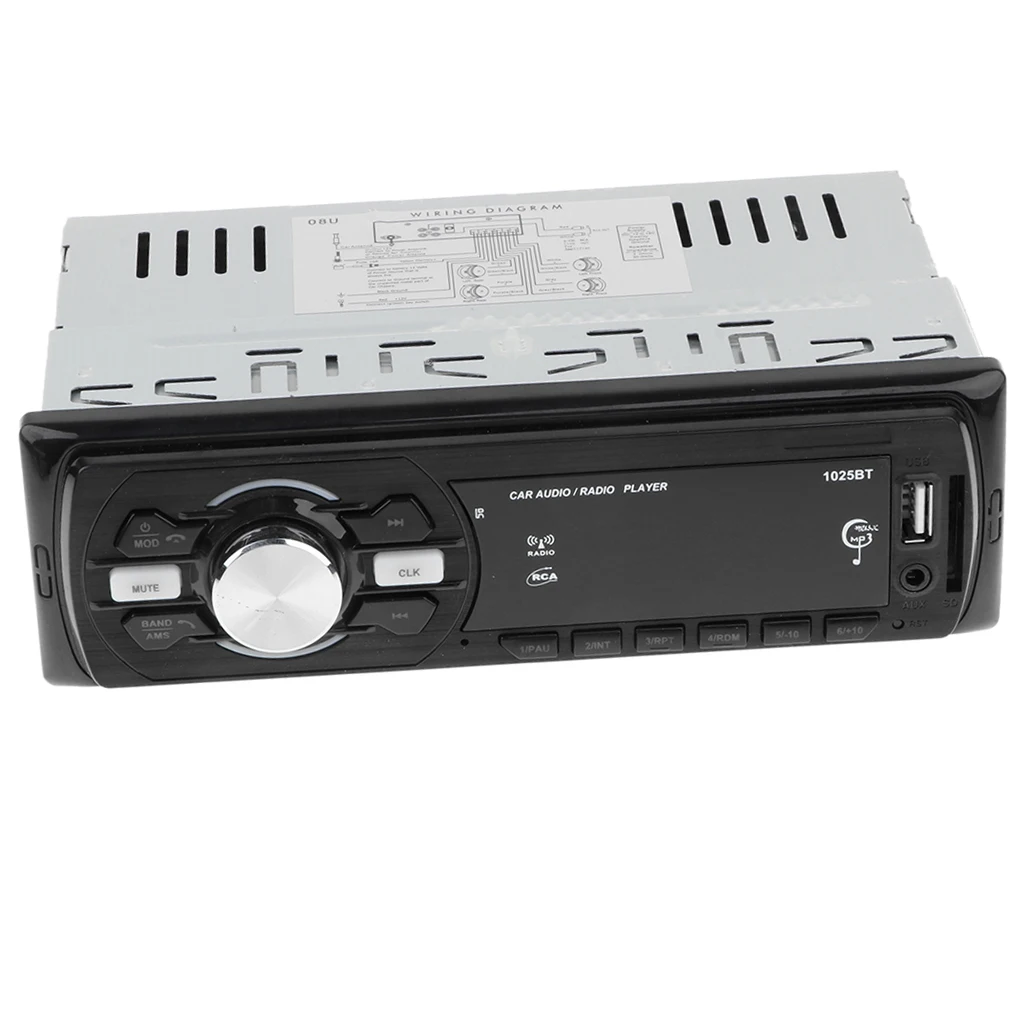 Автомагнитола с Bluetooth стереозвук FM Aux приемник TF USB EQ MP3 радио плеер дистанционным