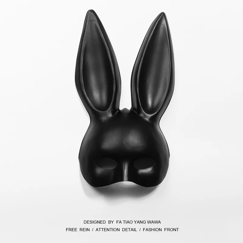 Маска с ушками загадочного ангела кролика|Серьги-клипсы| |