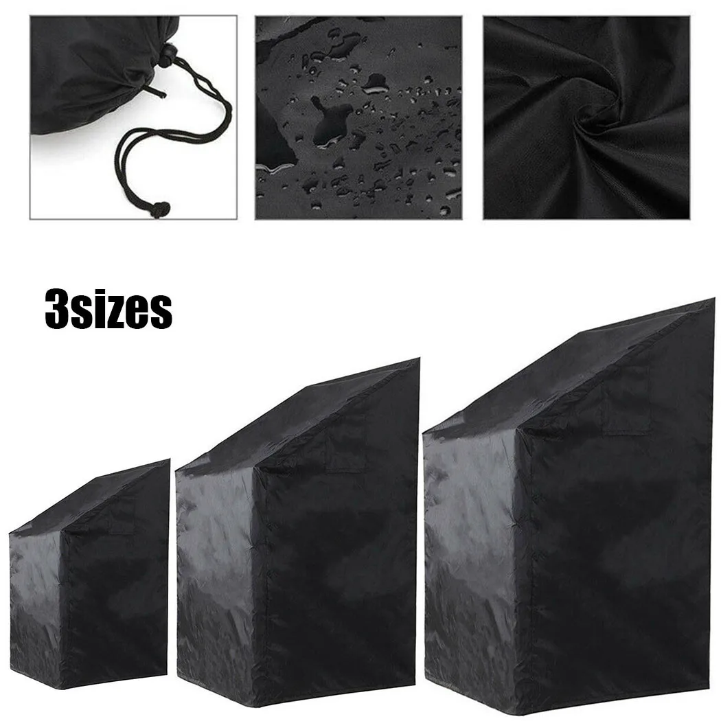 

Black Protective Cover Dustproof Garden Patio Outdoor Replacement Supply