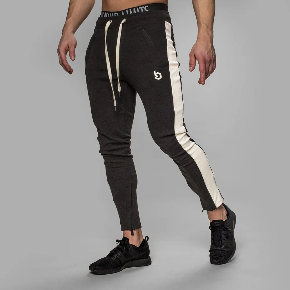 

New Jogger Pants Men Running Sports Workout Cotton Sweatpants Male Gym Fitness Sportswear Trousers Tracksuit Jogging Track Pants