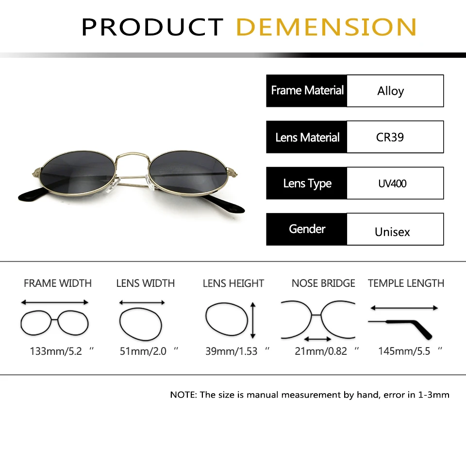 

Retro Alloy Oval Sunglasses Women Vintage Round Shades UV400 Men'S Steampunk Sun Glasses For Men Driving Glasses oculos