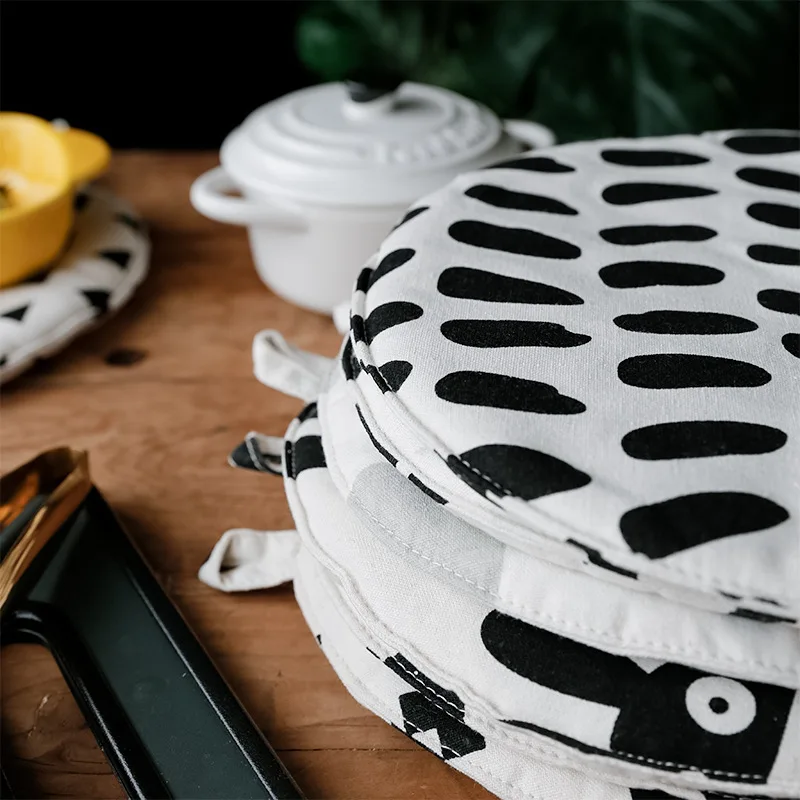 Ткань хлопковая салфетка подставки под чашки подставка кружку Чай Кофе кружка
